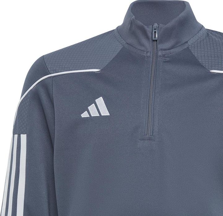 Produktbild adidas Kinderbluse Tiro 23 League Training Top grau-weiss HS3491 (152cm) (152)