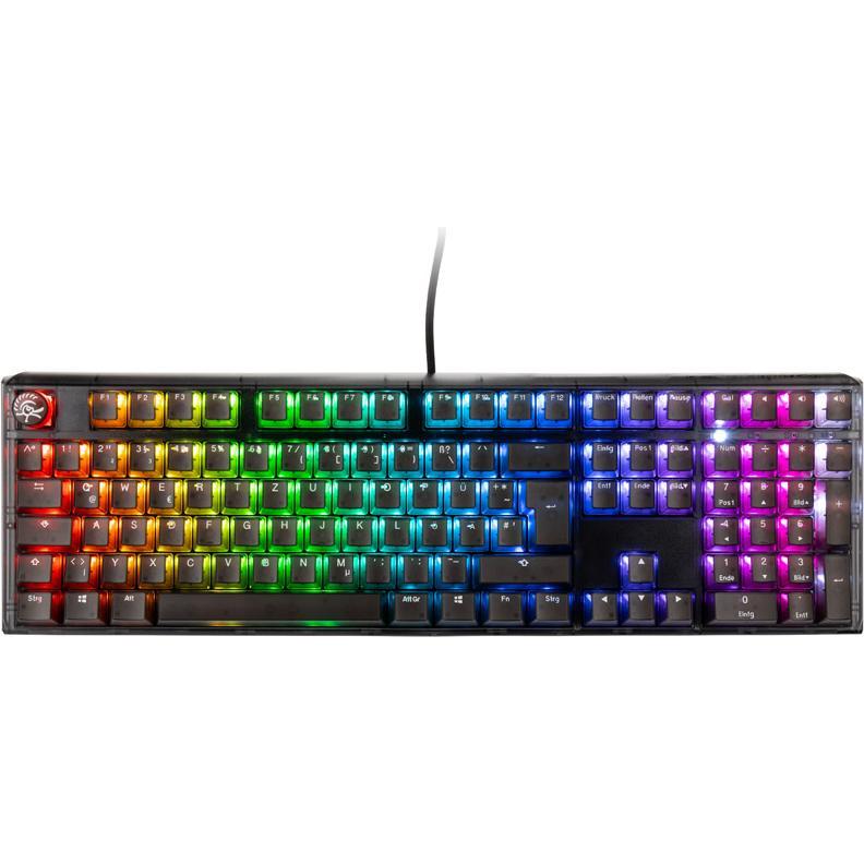 Thumbnail - Ducky One 3 Aura Black Gaming Tastatur, RGB LED - Kailh Jellyfish Y (DE, Kabelgebunden), Tastatur, Schwarz