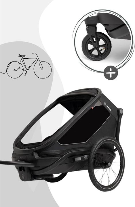 Produktbild hamax Outback Next Fahrradanhänger für 1 Kind