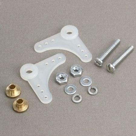 Thumbnail - Du-Bro 90° Nylon Umlenkhebel-Set (2 Stk)