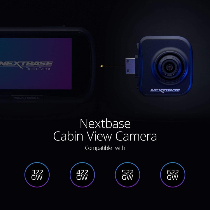 Actual product image Nextbase Cabin View Camera (Built-in display, Accelerometer, HD)