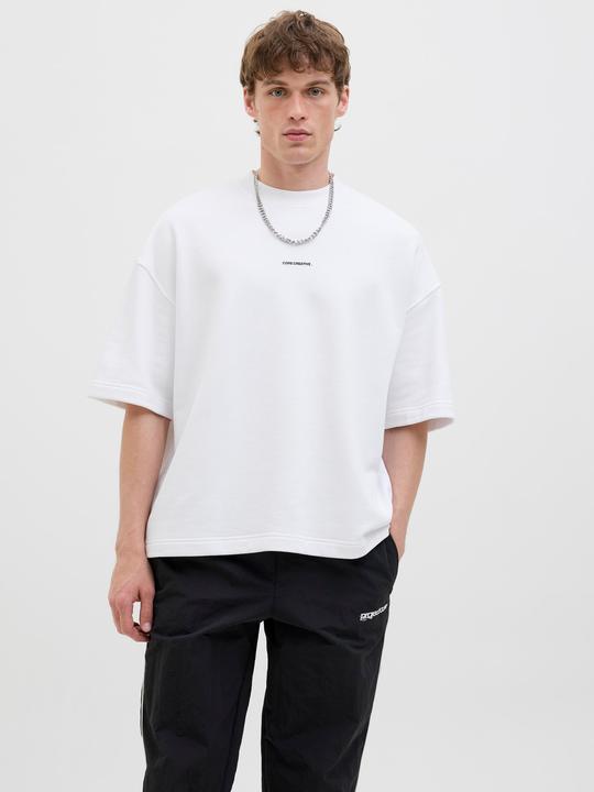 Actual product image Jack & Jones Jcoinfinity Print Back Sweat Ss (XXL)