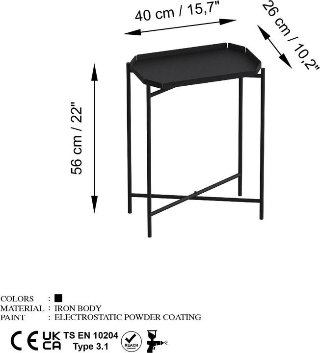 Produktbild Homitis Bukle (26 x 40 x 56 cm)