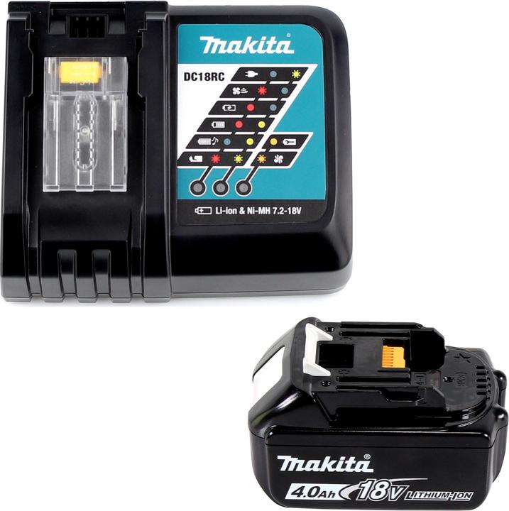 Produktbild Makita DTD 156 RM1J Akku Schlagschrauber 18V 155Nm + 1x Akku 4,0Ah + Ladegerät + Makpac