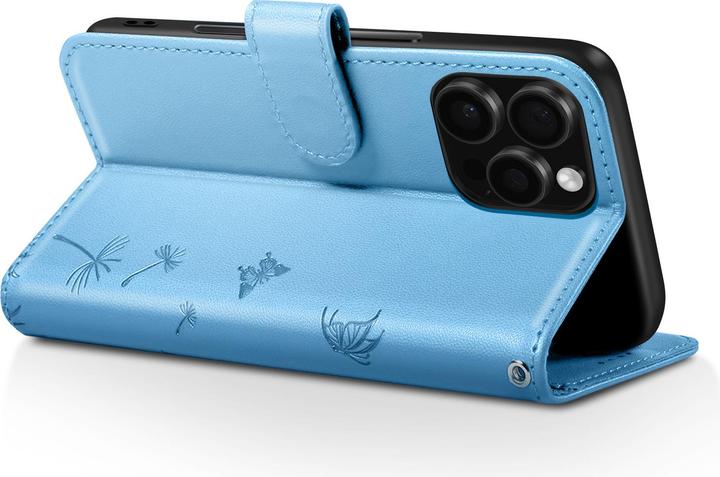 Actual product image Zanaé Wallet Etui iPhone 16 Pro Blumen Design (Apple iPhone 16 Pro)