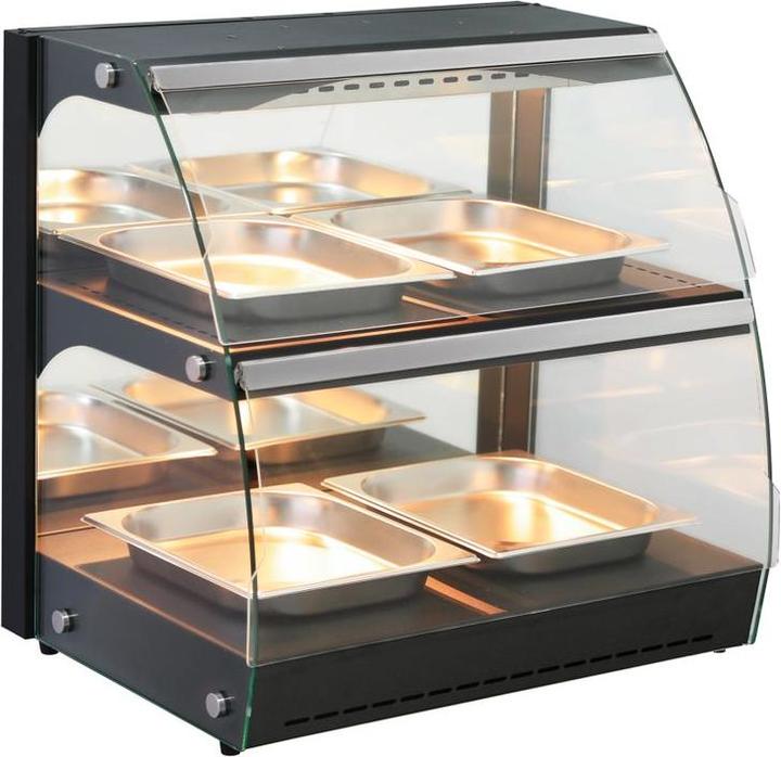 Actual product image Hendi Warming cabinet with quartz heating 2 shelves