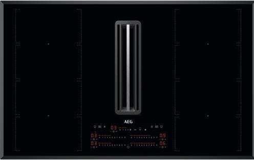 Produktbild AEG Einbau-Induktionsherd mit Dunstabzugshaube,, 83 cm (83 cm, Induktionskochfeld)