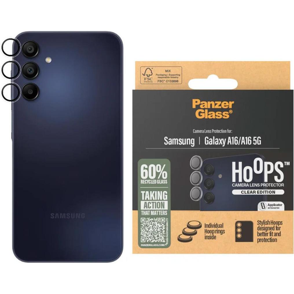 PanzerGlass Hoops Camera Lens Protector (1 Stück, Samsung Galaxy A15, Samsung Galaxy A15 5G, Samsung Galaxy A16 5G, Sams...
