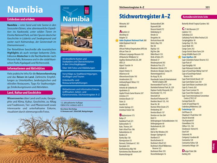 Image du produit Reiseführer Südafrika – Kapstadt, Garden Route & Winelands (Allemand, Elke Losskarn, 2025)