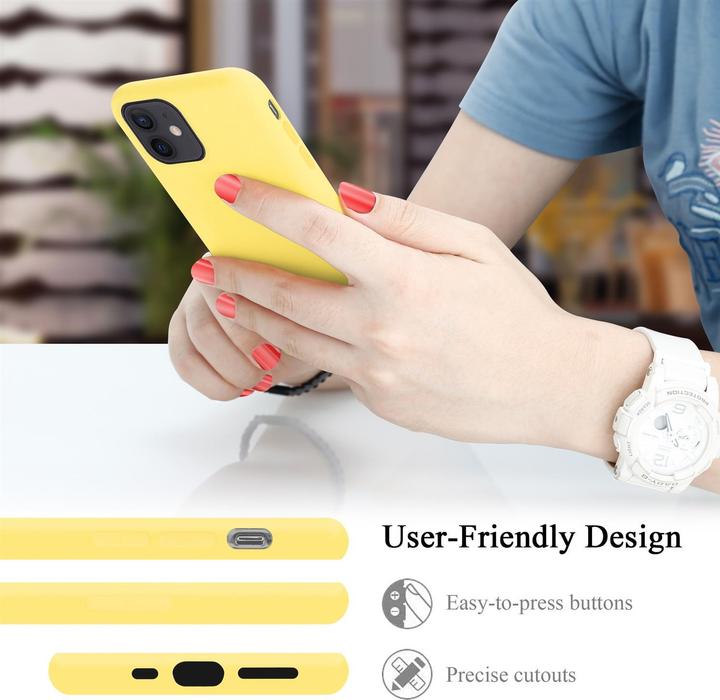 Produktbild Cadorabo TPU Liquid Silicone Case Cover (Apple iPhone 12 mini)