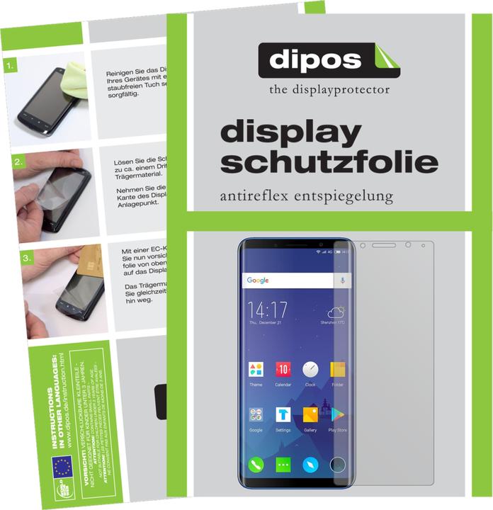 Dipos 2 Pellicole Protettive Antiriflesso Per Elephone P8 Mini – Opache, Anti-impronta, Made In Germany - 4