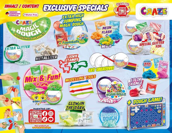 Actual product image Craze Magic Dough