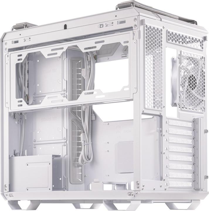 Actual product image ASUS Case TUF GT502 PLUS TG Gaming White (ATX, mATX, Mini-ITX)