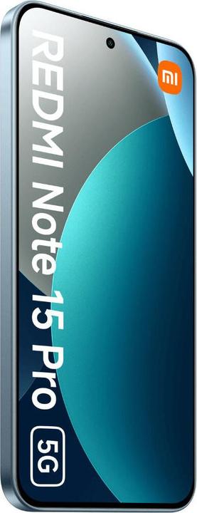 Image du produit Xiaomi Redmi Note 15 Pro (256 Go, Bleu, Bleu clair, Glacier Blue, 6.83", Double SIM, 5G)