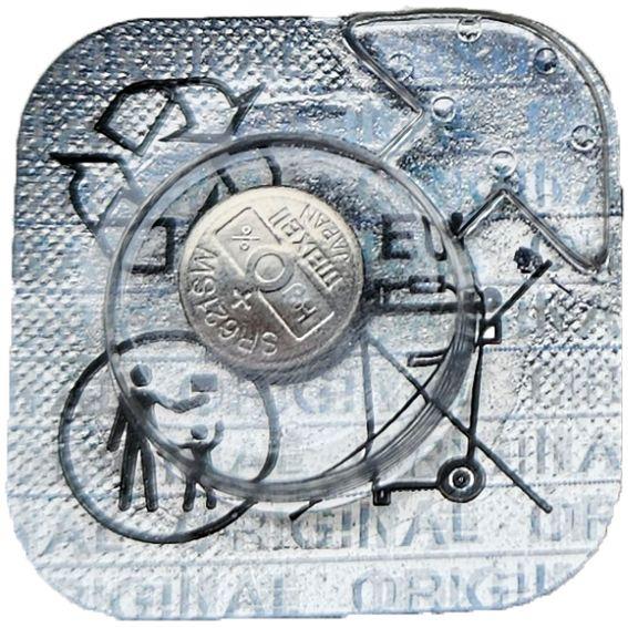 Actual product image Maxell 364 / SR621SW (1 pcs., SR60, 23 mAh)