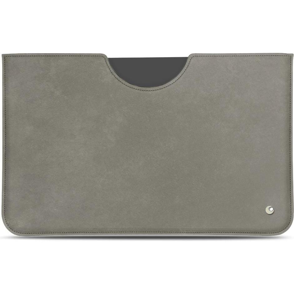 Noreve Lederschutzhülle (iPad 10.2 2019), Tablet Hülle, Grau
