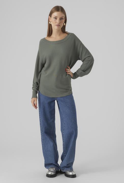 Produktbild Vero Moda VMNANCY LS BOATNECK PULLOVER GA EXC Strickpullover (XS)