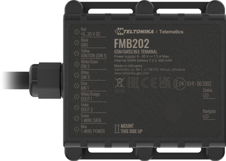 Actual product image Teltonika FMB202 - 205 g - PDA