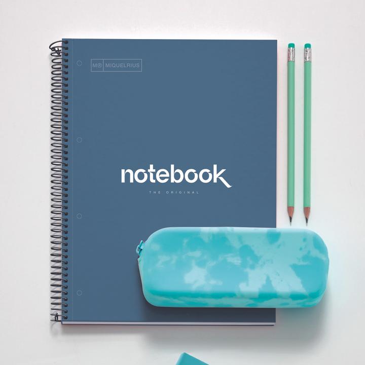 Actual product image Miquelrius Emotions Notebook (A4, Checked, Hardcover)