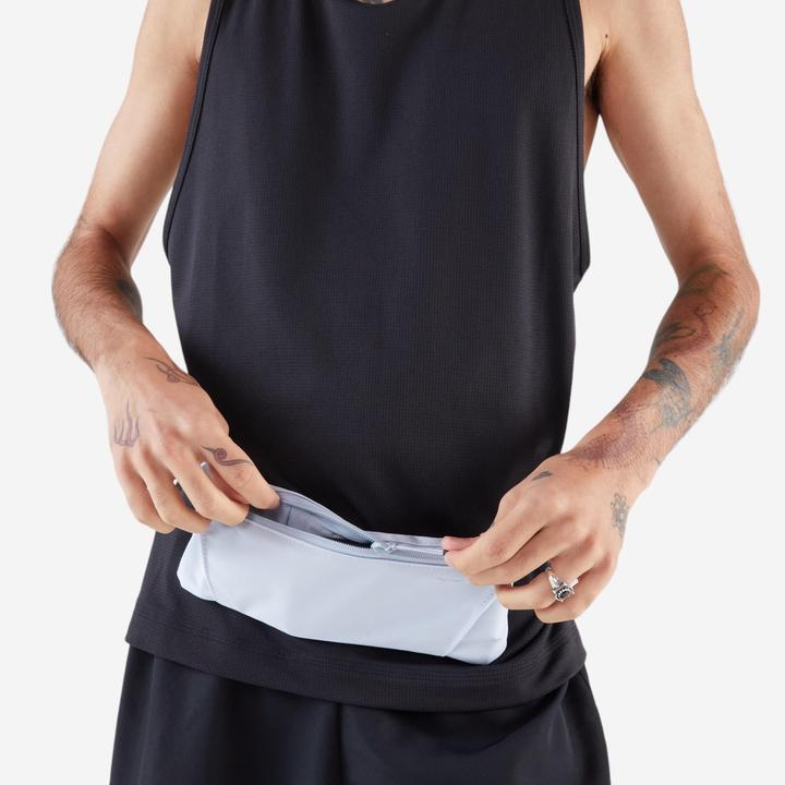 Immagine prodotto Kiprun Laufgürtel Smartphone Damen/Herren - Basic 2 grau
