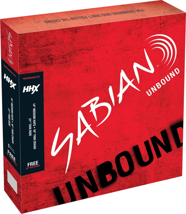 Immagine prodotto Sabian Set di piatti HHX Complex Performance, 3 pezzi (Bacinella)
