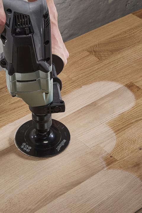 Actual product image wolfcraft 5 Adhesive grinding discs Aluminium oxide K180, ø125mm (180)