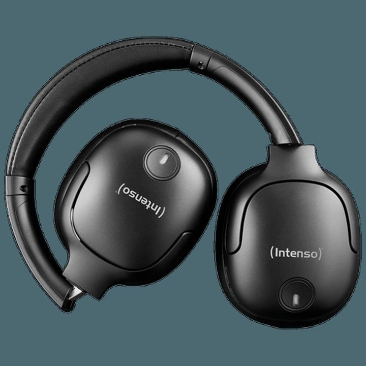 Immagine prodotto Intenso Cuffie over-ear O400HA - Cancellazione attiva del rumore ibrida, fino a 75 ore di autonomia e B (ANC, 75 h, Senza fili)