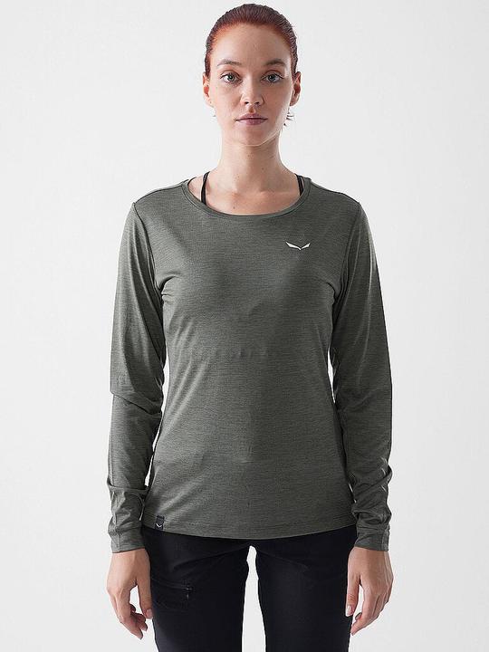 Actual product image Salewa Women's Puez Melange Dry L/S Tee (38, M)
