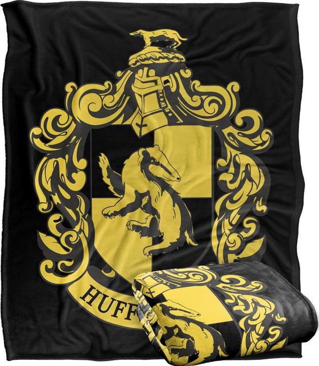 Produktbild Decke Hufflepuff Wappen (152 x 127 cm)