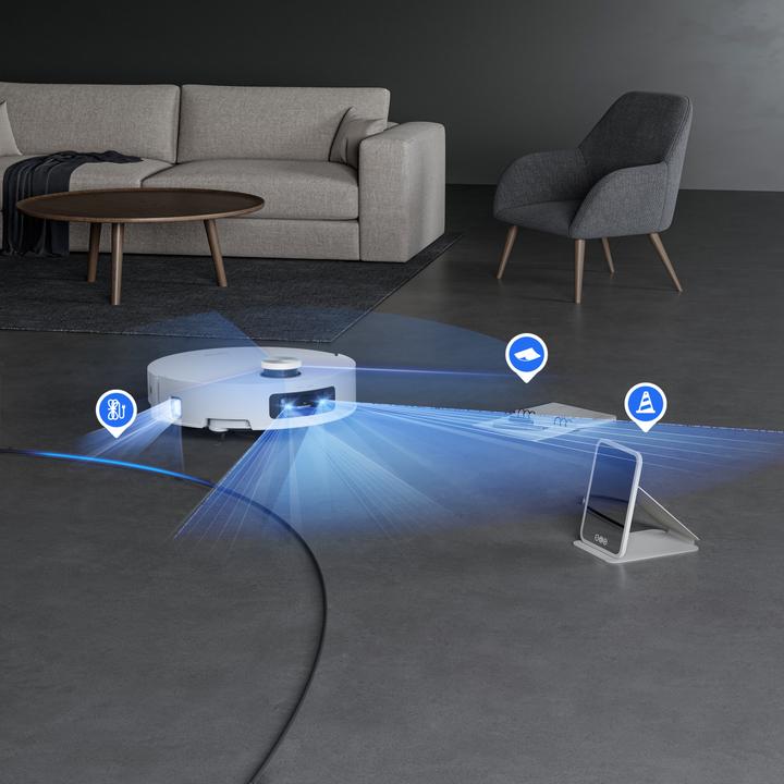 Immagine prodotto Dreame Aqua 10 Ultra Track Complete Robot Vacuum, white (Robot aspirapolvere)