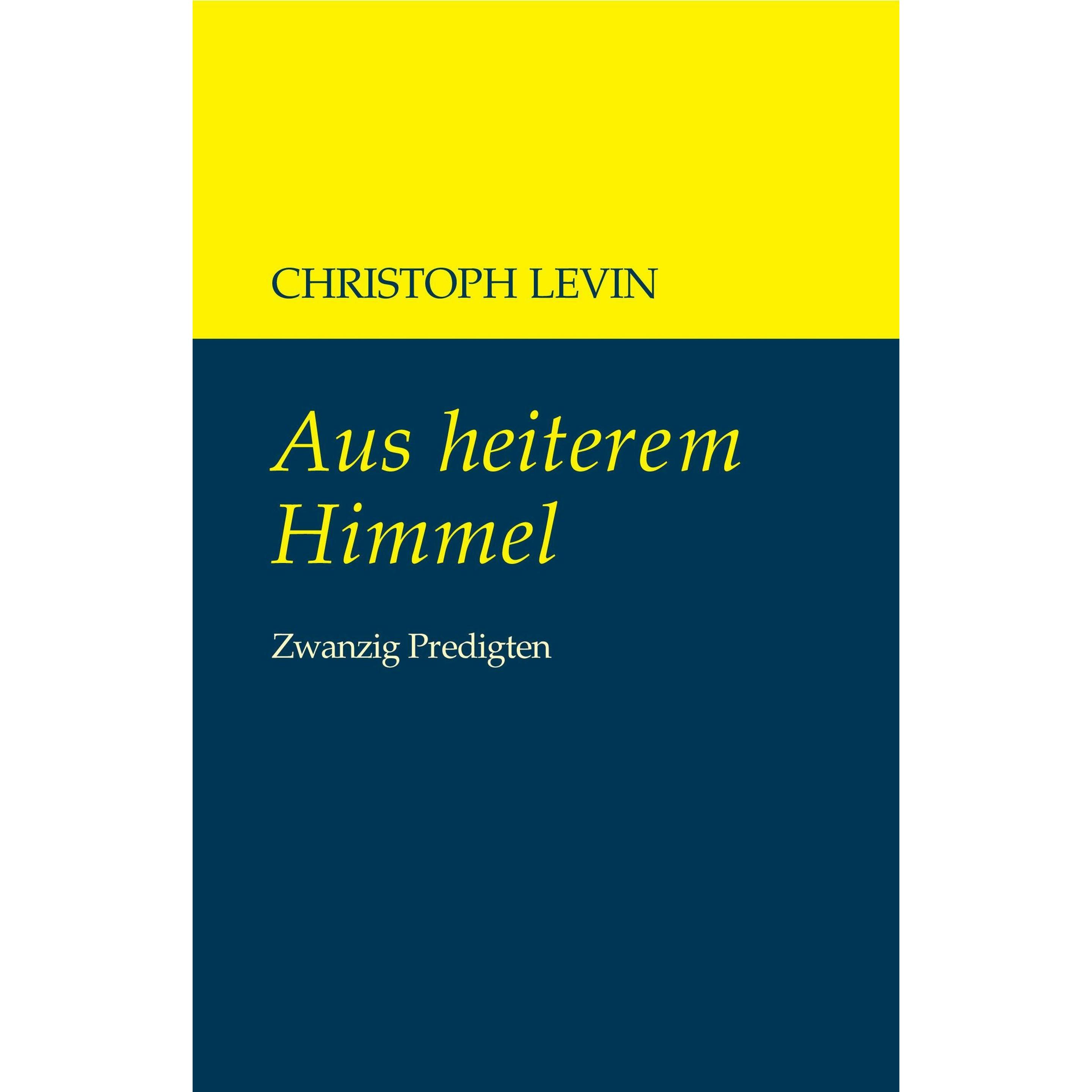 Aus heiterem Himmel, Sachbücher von Christoph Levin