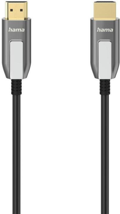 Productafbeelding Hama Ultra Hoge Snelheid HDMI™ kabel, gecertificeerd, mannelijk-mannelijk, 8K, aluminium, 10 m (10 m, HDMI, 2.1)