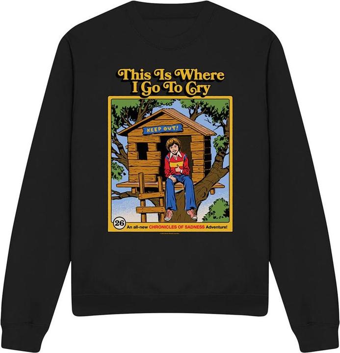 Produktbild Steven Rhodes This Is Where I Go Sweatshirt (S)