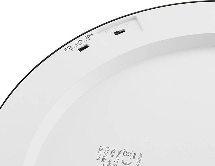 Produktbild Prios Aureka LED-Deckenlampe, Einbau, 33 cm (2700 lm, G24d)