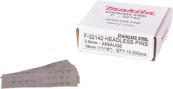 Produktbild Makita Stift 0.6x18mm INOX