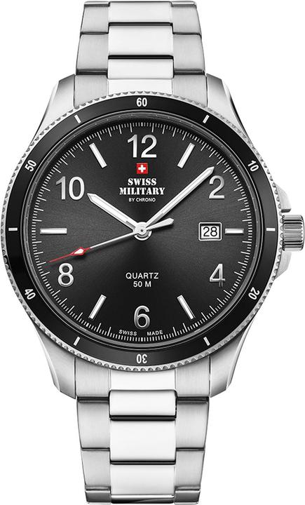 Produktbild Swiss Military SM34096.01 Herrenuhr 42mm 5ATM (Analoguhr, 42 mm)