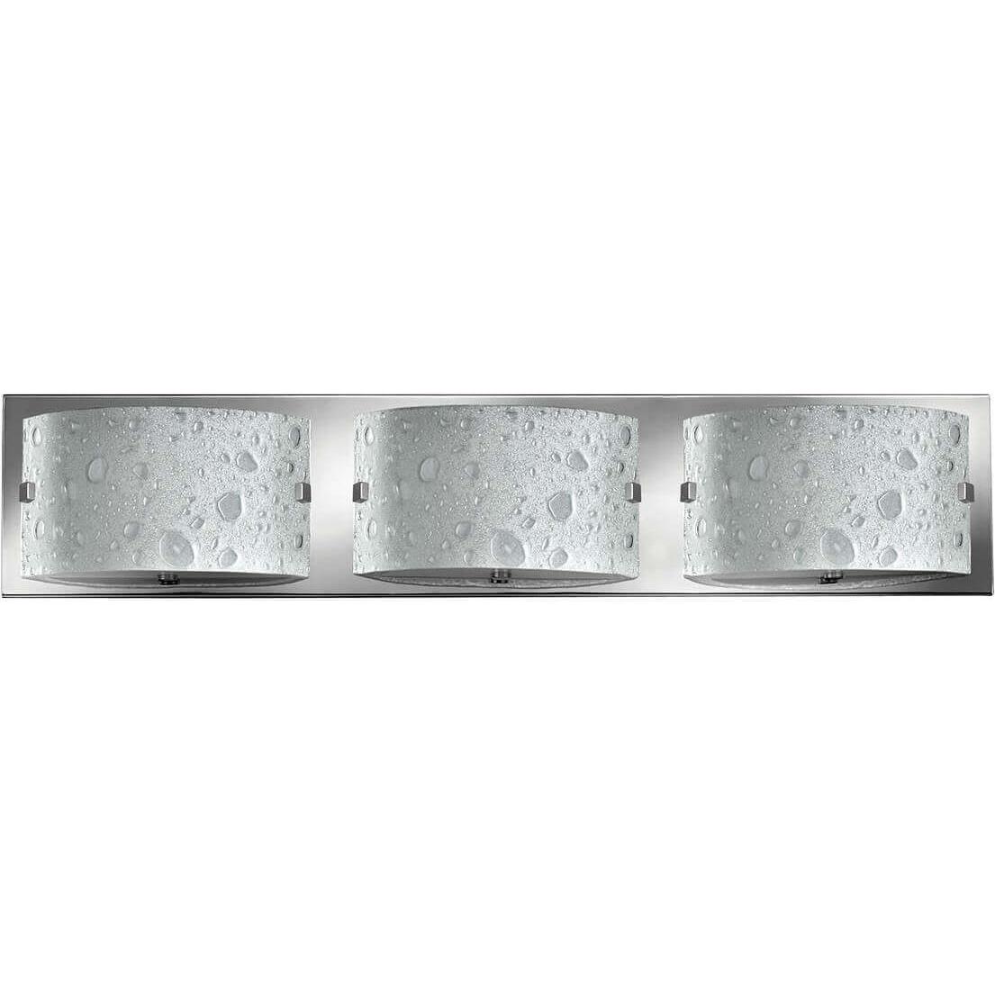 Elstead Lighting, Wandleuchte + Deckenleuchte, Daphne LED Wandleuchte G9 3-fach Poliertes Chrom IP44 (960 lm, G9)