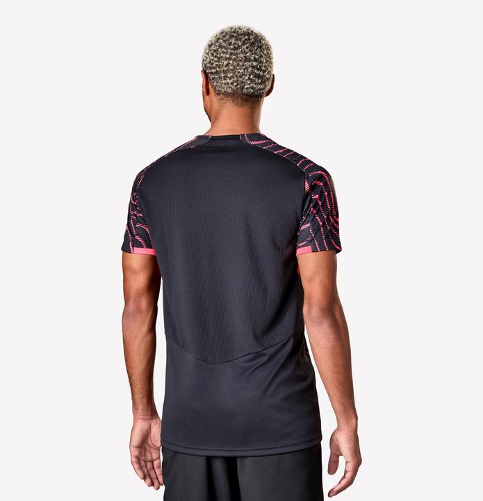 Immagine prodotto Kipsta Damen/Herren Fussball Trikot kurzarm - VIRALTO Topo schwarz/neonrosa (M)