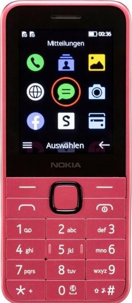 Actual product image Nokia 225 4G (2024) (2.40", 0.30 Mpx, 4G)