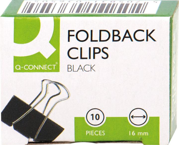 Produktbild Q-Connect Foldback-Clips (10x)