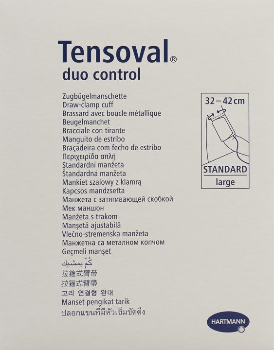 Produktbild Tensoval duo control Standardmanschette L TDC (Blutdruckmessgerät Oberarm)