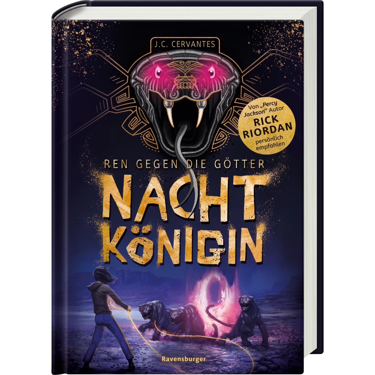 Ren gegen die Götter, Band 1: Nachtkönigin, Kinderbücher von J. C. Cervantes, Katharina Orgass, Rick Riordan, Miriam Was...