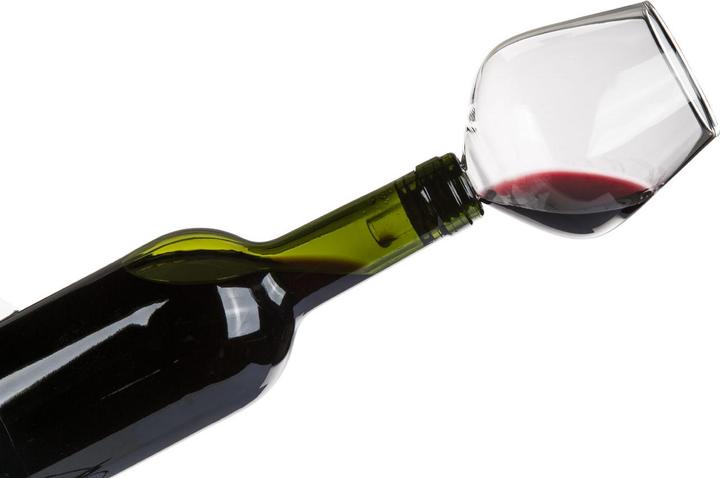 Produktbild Out of the blue 2er-Set Weinglas- Flaschenaufsatz (Weinausgiesser, Weinbelüfter)