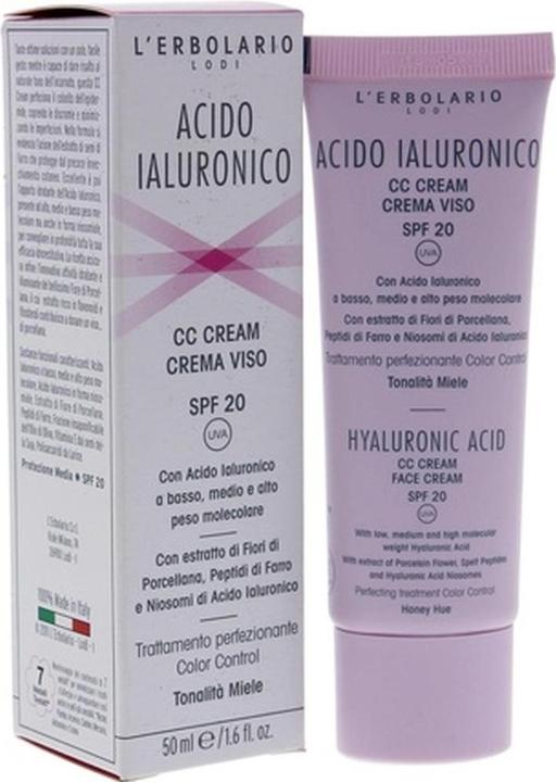 Produktbild L'erbolario CC Cream Honey Tone with SPF 20 50ml