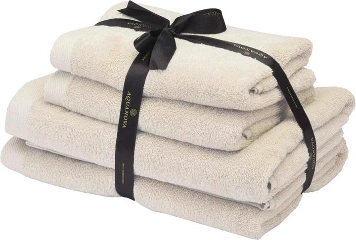 Image du produit Aquanova Handtuch Rio 4 Stück Birch (50 x 100 cm, 67 x 130 cm)