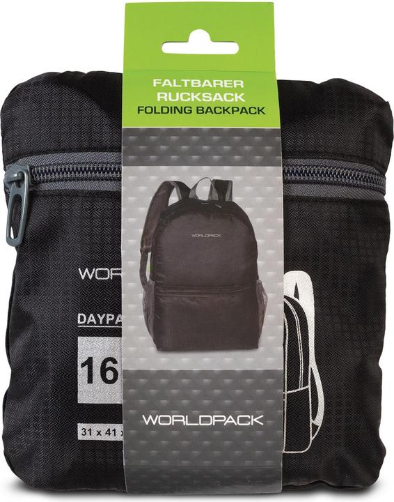 Actual product image Worldpack Faltbarer Rucksack 41 cm (15 l)
