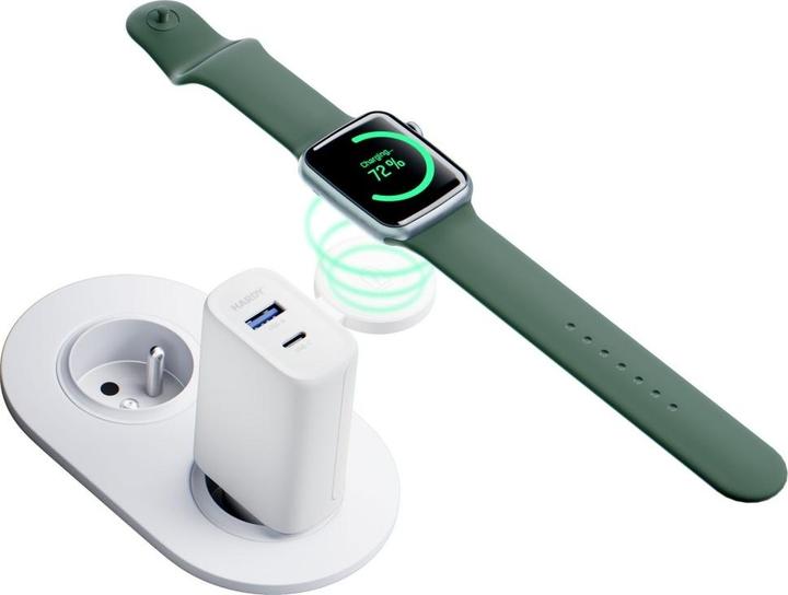 Immagine prodotto 3MK Caricatore di rete HARDY Caricatore PD 2in1 33W per Apple (5903108561938) (33 W, 3 porte)