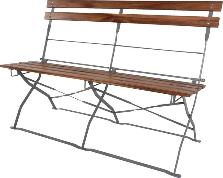 Mojawo Beer Garden Bench Garden Bench Park Bench Wooden Bench Beer Garden Furniture B110xD48xH84cm