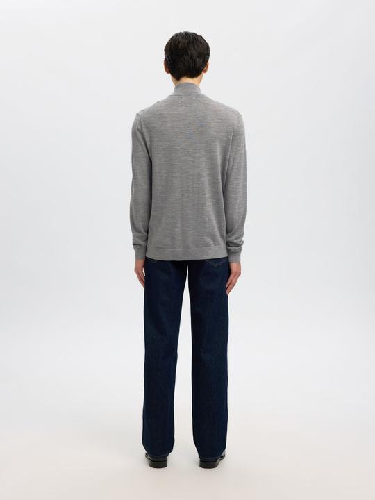 Produktbild Selected Homme Slhtray Ls Knit Merino Half Zip Noos (M)