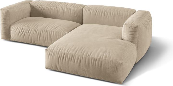 Image du produit Micadoni Canapé D'Angle Droit Modulaire, "Martina", 2 Places, 283x176x75 Fabriqué en Europe (Canapé modulaire, Canapé d'angle)